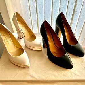 Jessica Simpson pumps:Bundle Deal, Size 9.5 light wear, Smoke Free and Pet Free.